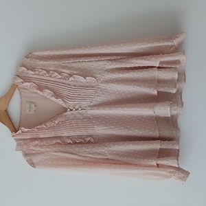 Blush Sezane Mirta Blouse